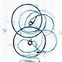 Icon representing a simplified process flow